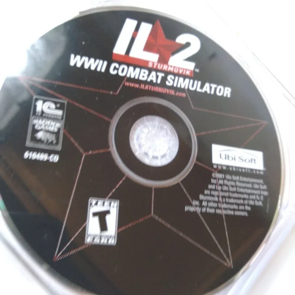 WWII IL-2 STURMOVIK COMBAT FLIGHT SIMULATOR‎ Ubisoft PC Game Only